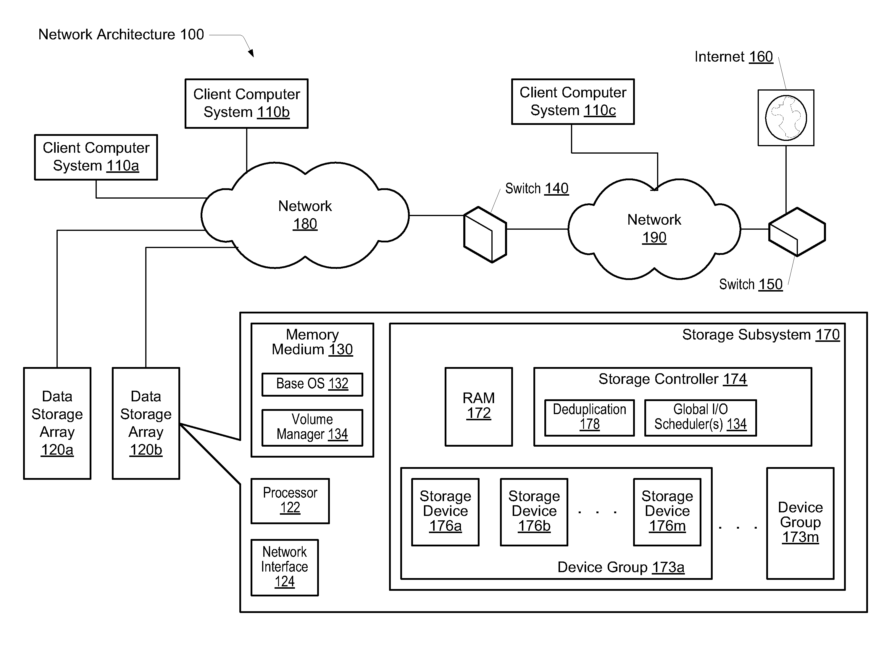 Mapping in a storage system