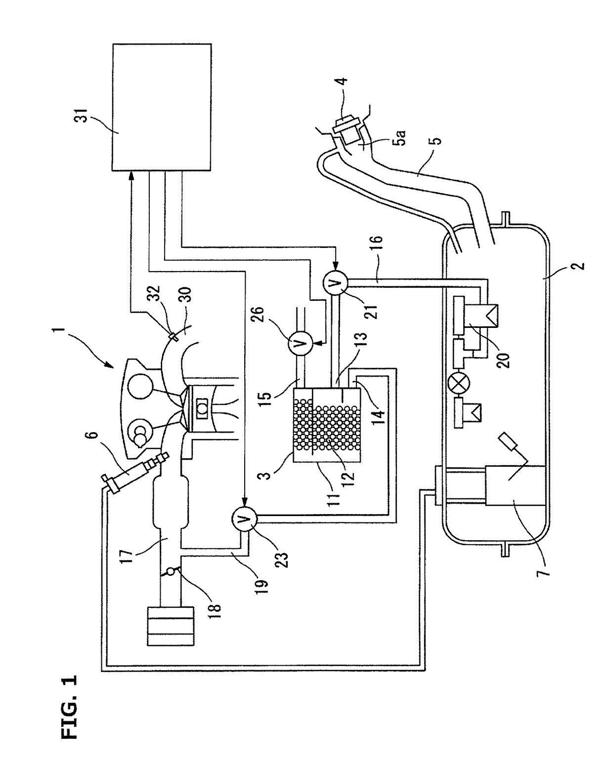 Device and method for diagnosing evaporated fuel processing device