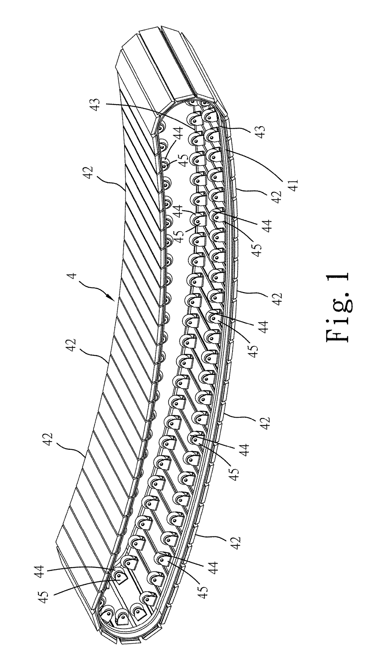 Tread Base for Treadmill