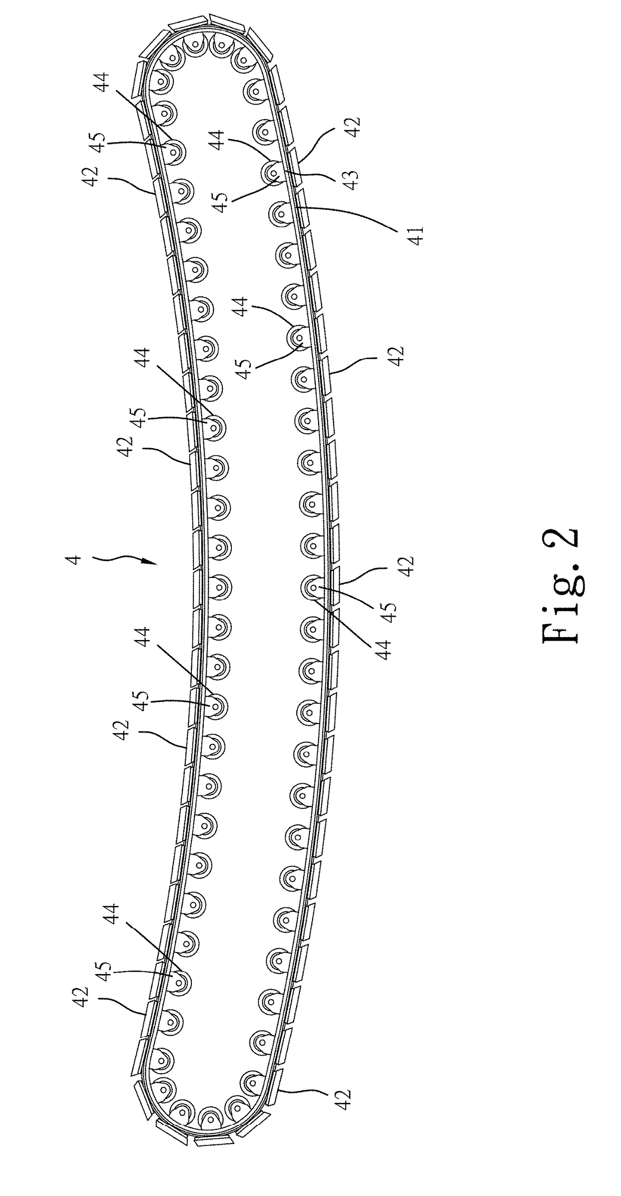 Tread Base for Treadmill