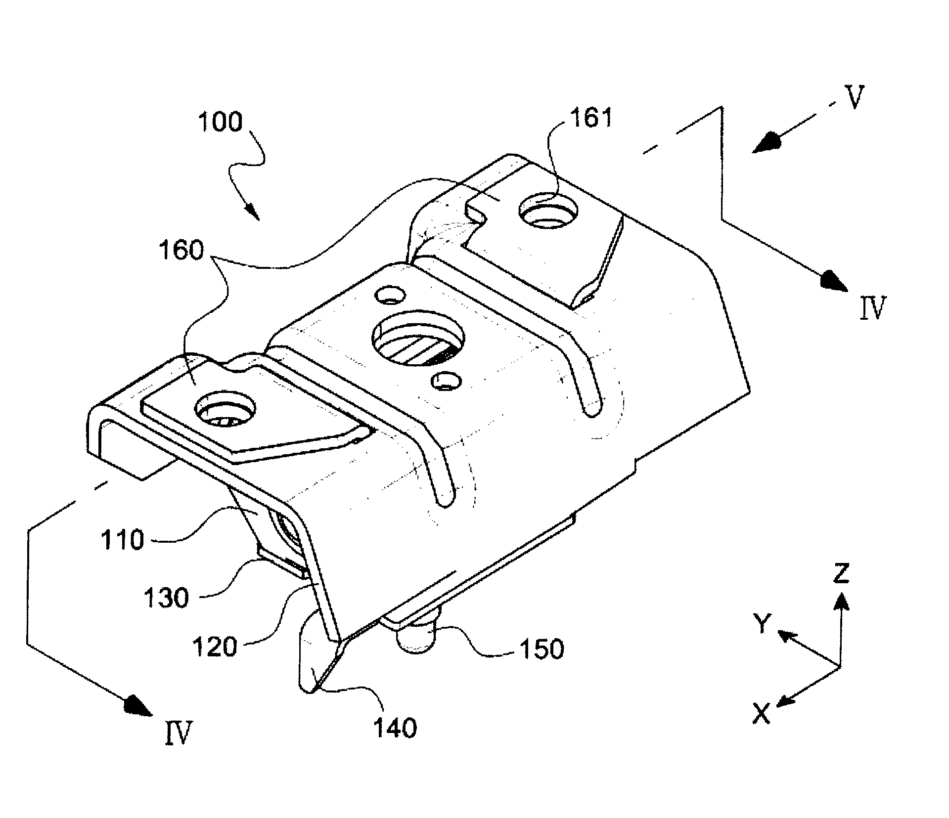 Transmission mount for car