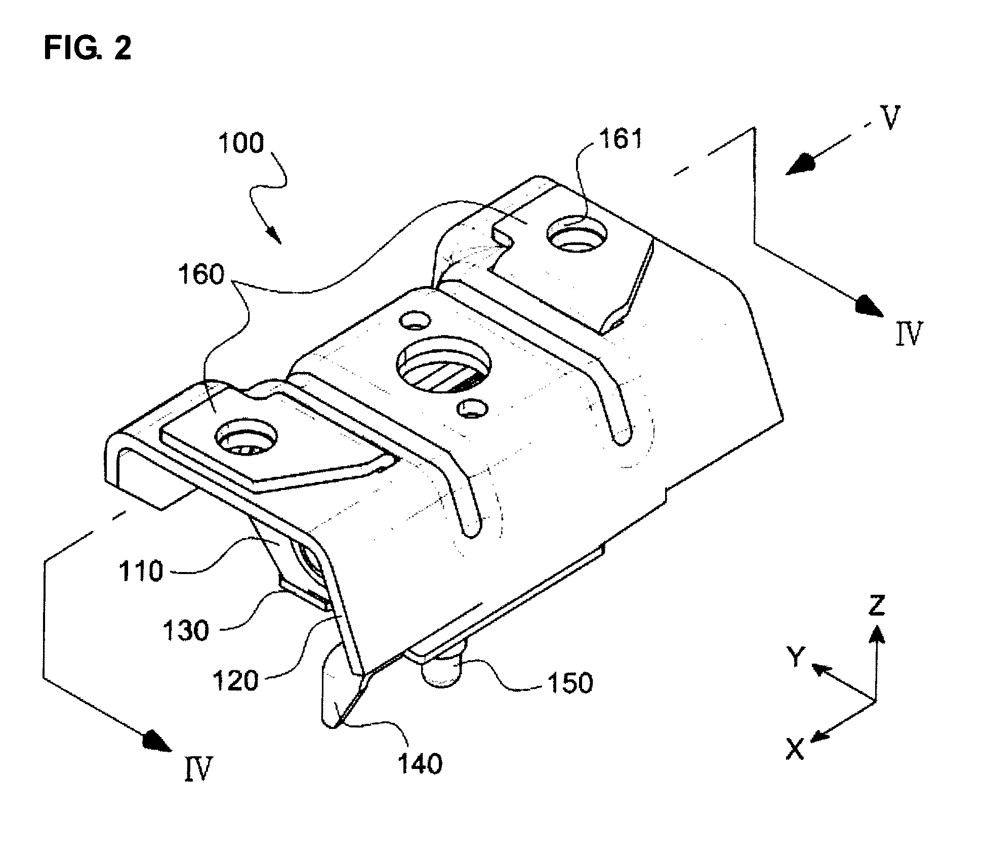 Transmission mount for car