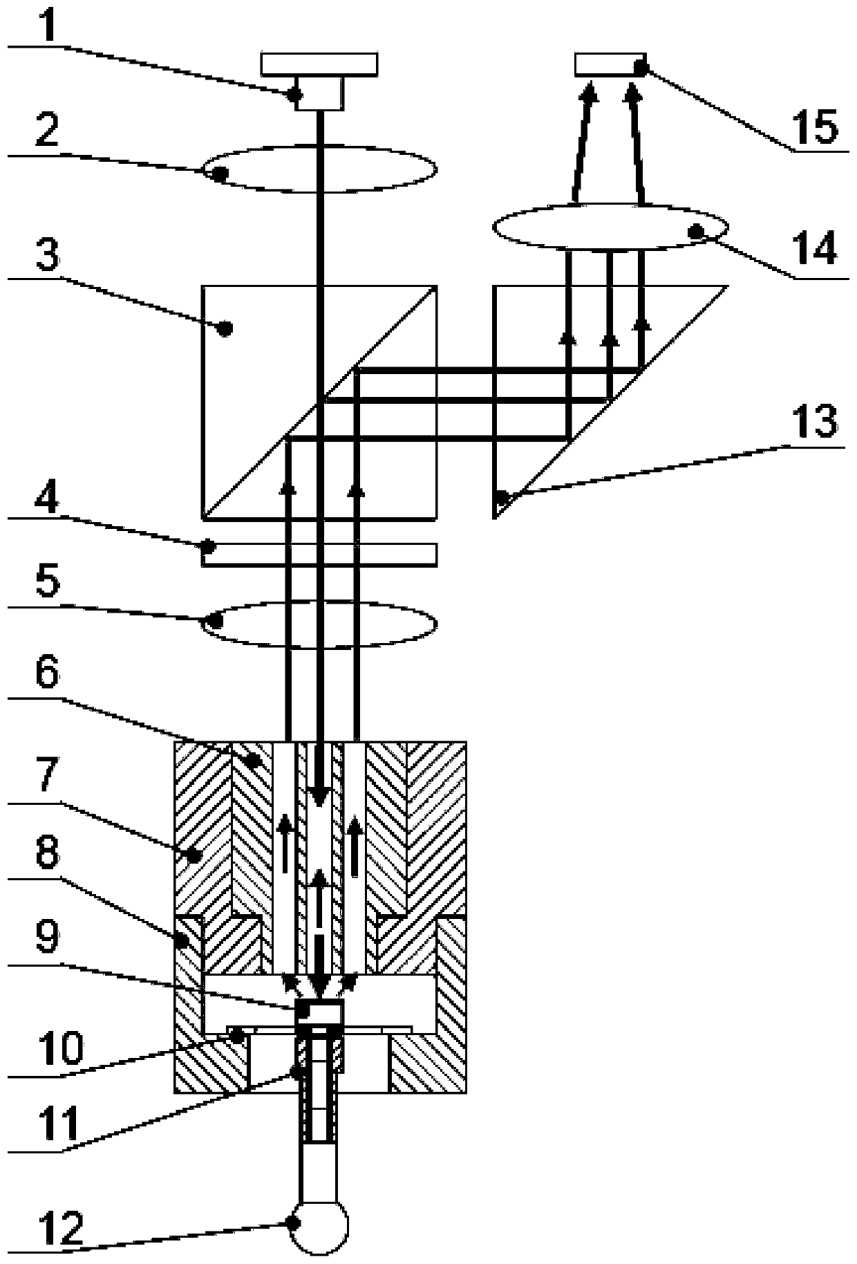 Optical trigger probe and measurement method