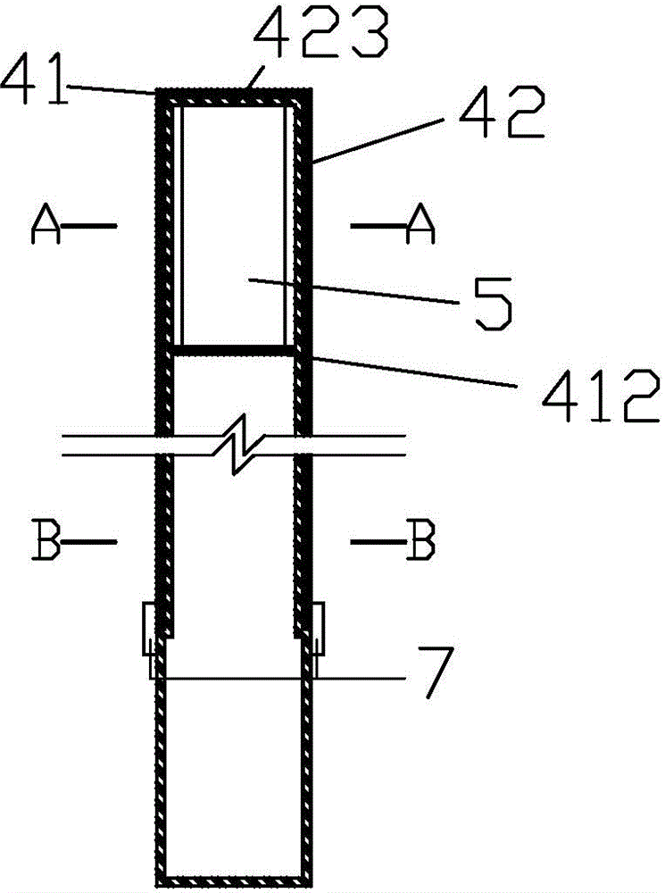 Improved damping type soft steel arm single-point mooring device