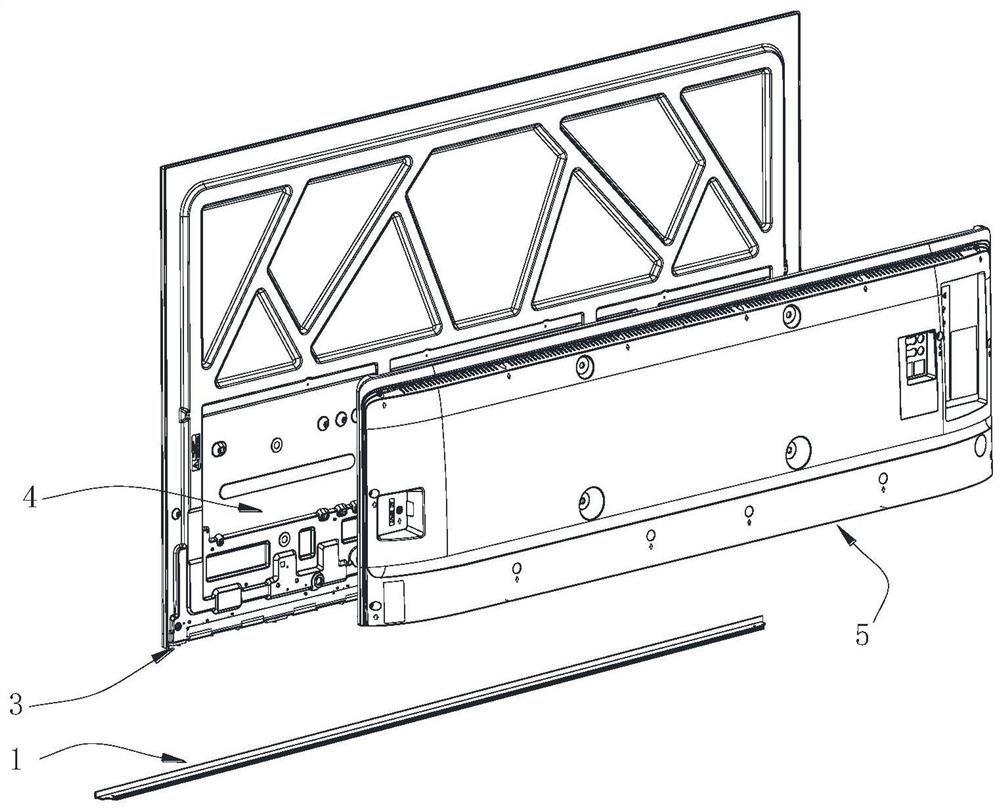 Display equipment, modified ABS material and preparation method of modified ABS material