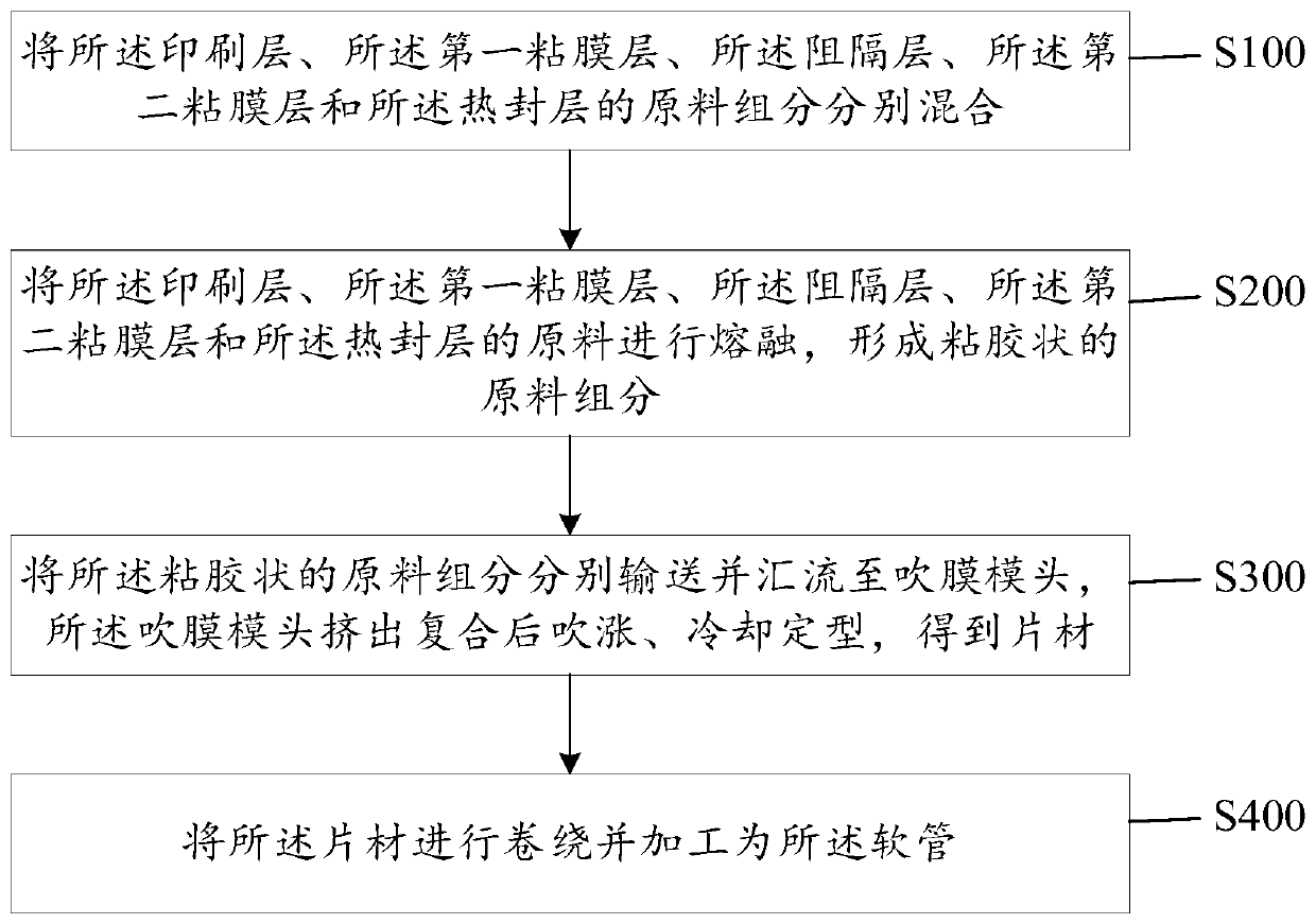 Hose and preparation method thereof