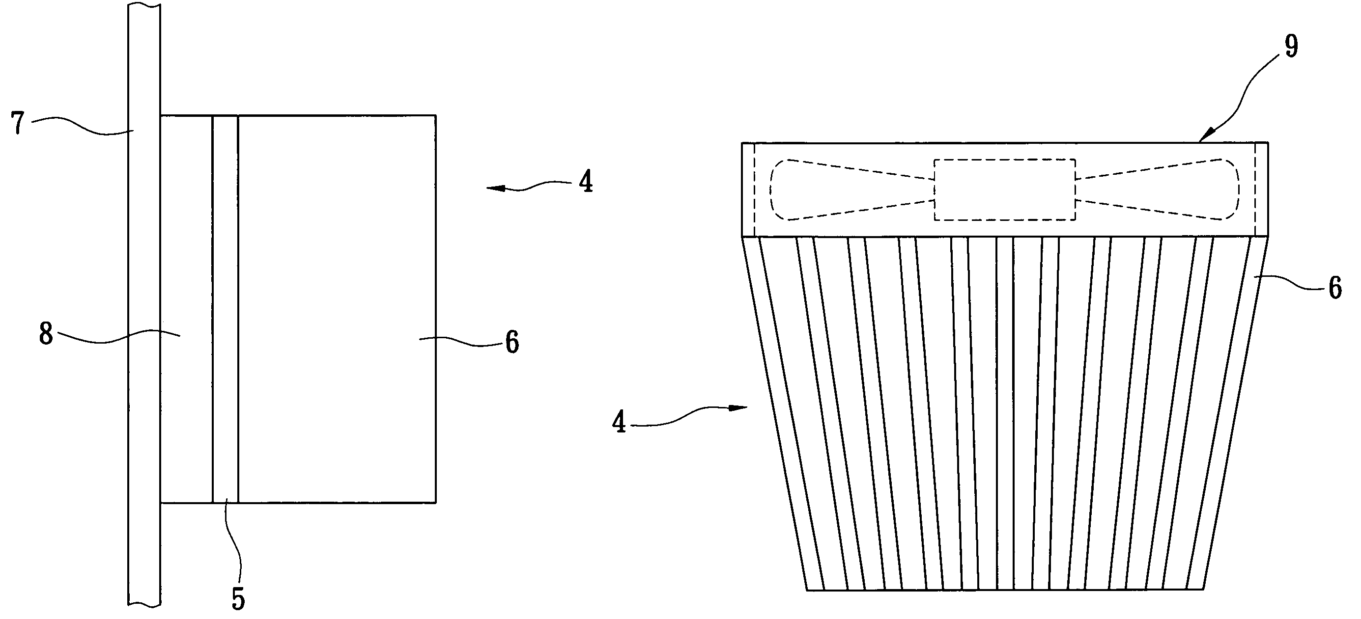 Fan-shaped heat-dissipating device