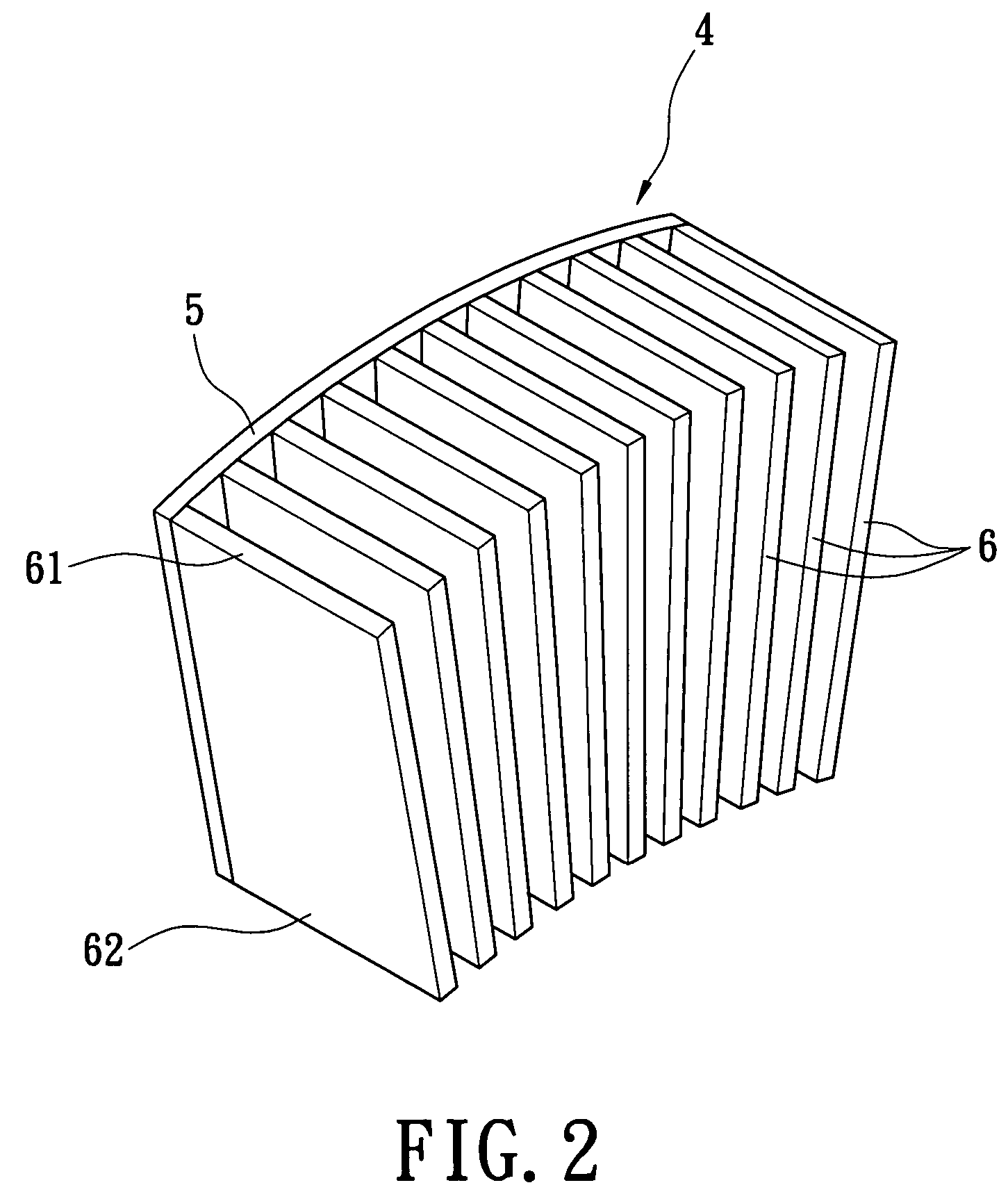 Fan-shaped heat-dissipating device