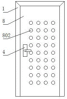 Ventilated security door