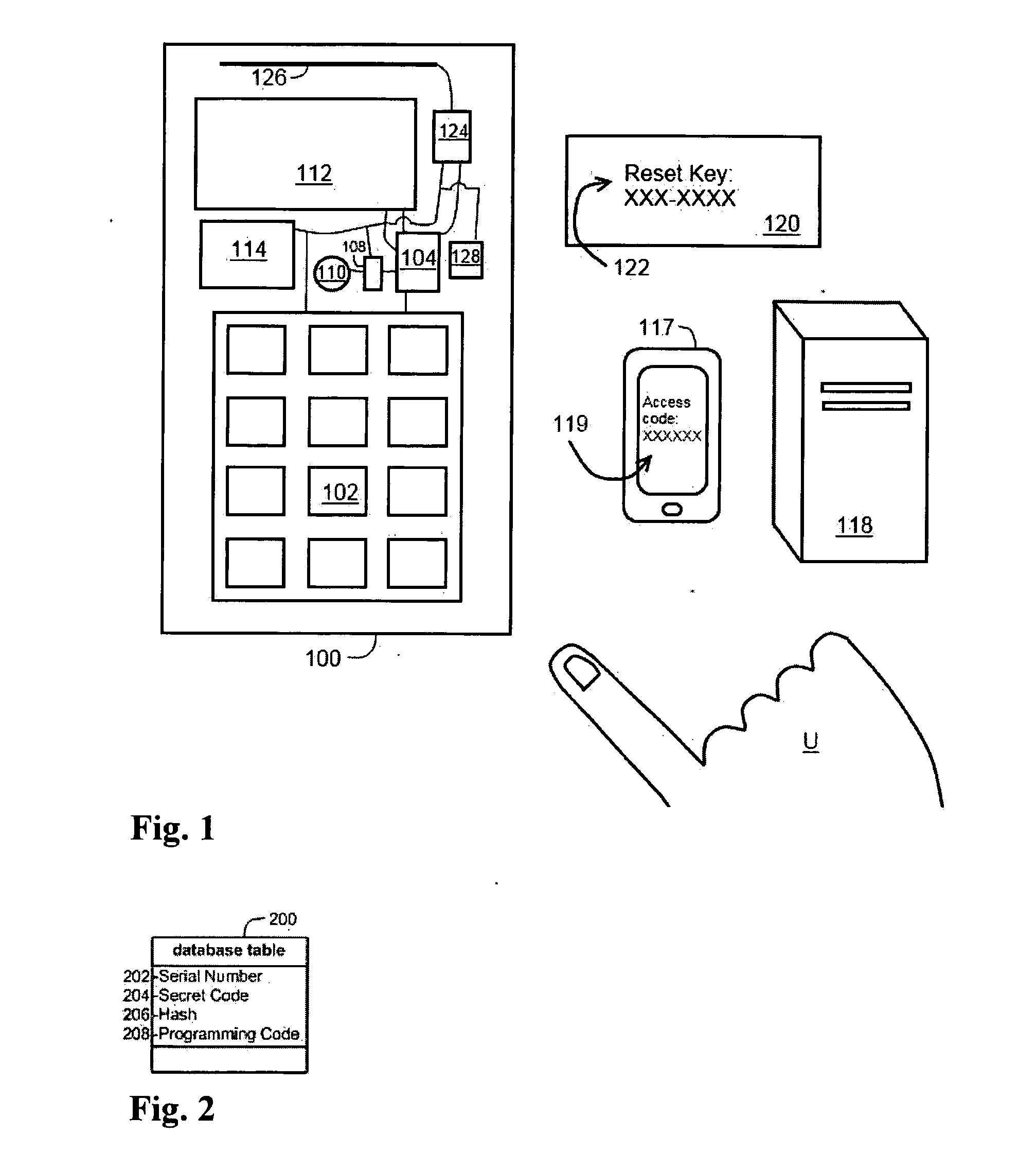 Electronic lock and method