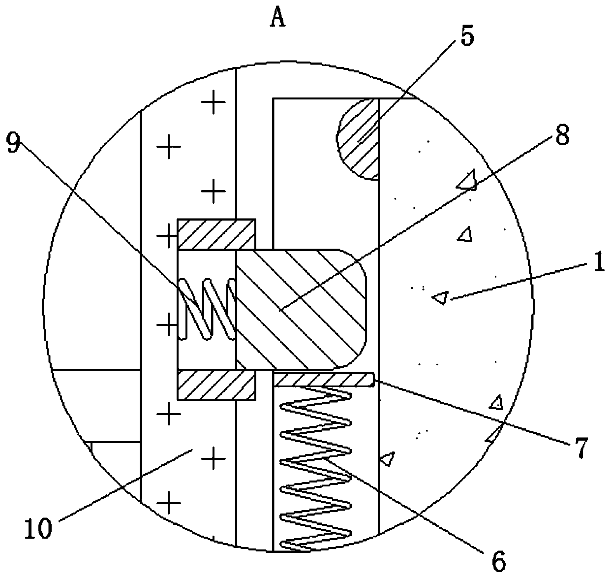 Textile fabric sampling device utilizing lever principle