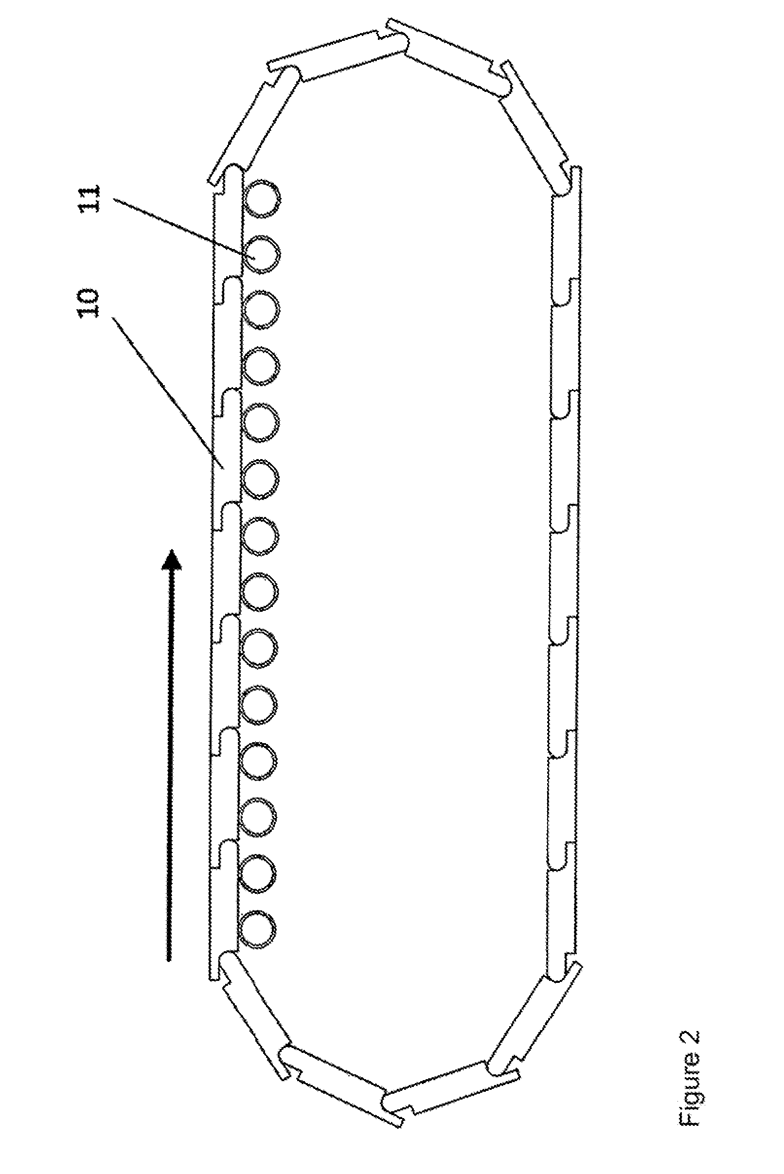 Device for producing three-dimensional models with special building platforms and drive systems