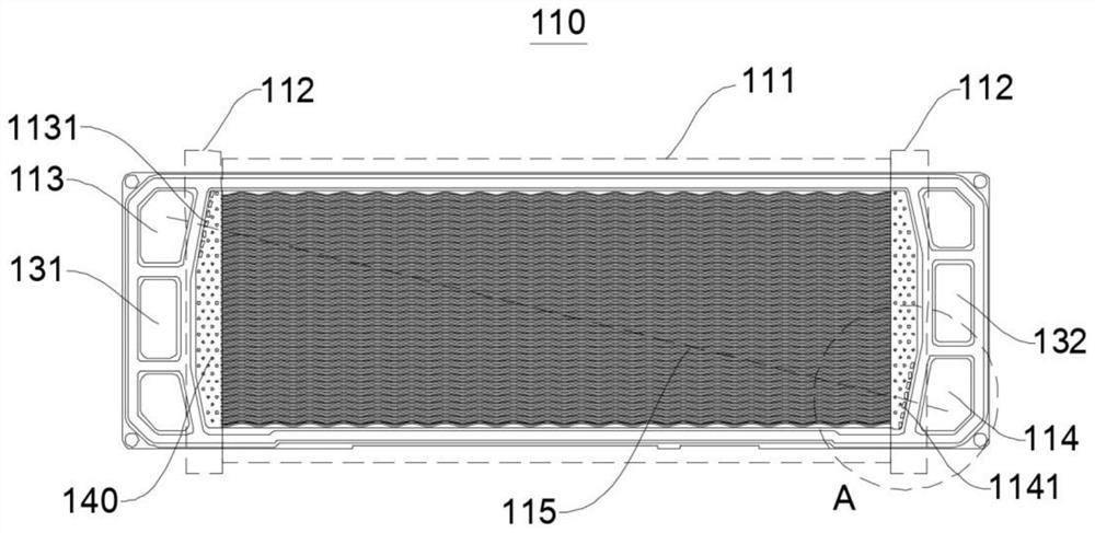 Bipolar plate for hydrogen fuel cell