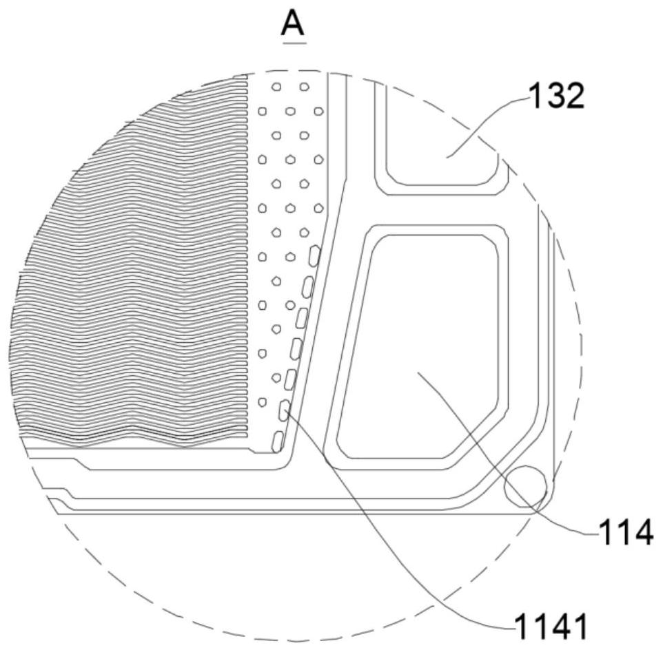 Bipolar plate for hydrogen fuel cell