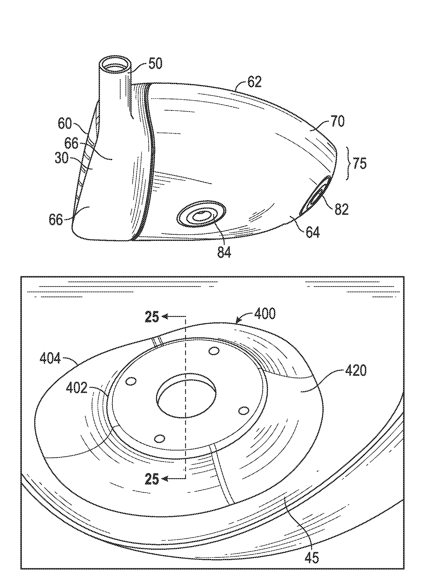 Golf club head with weight ports