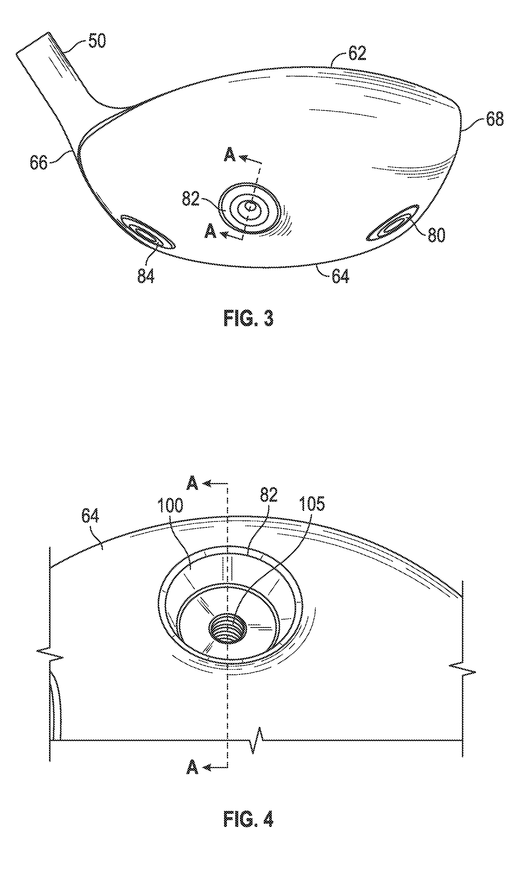 Golf club head with weight ports