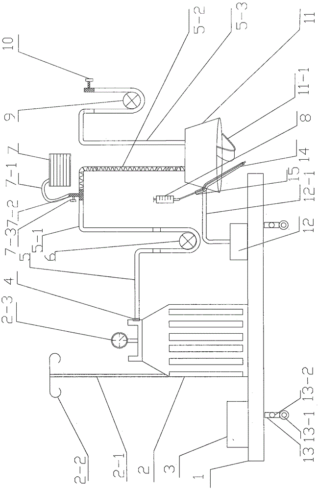 Combined machine for intensive care in department of neurosurgery