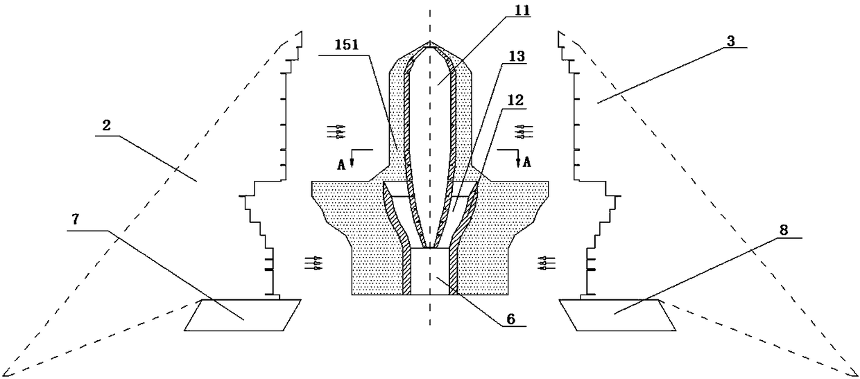 A tail seat ducted UAV