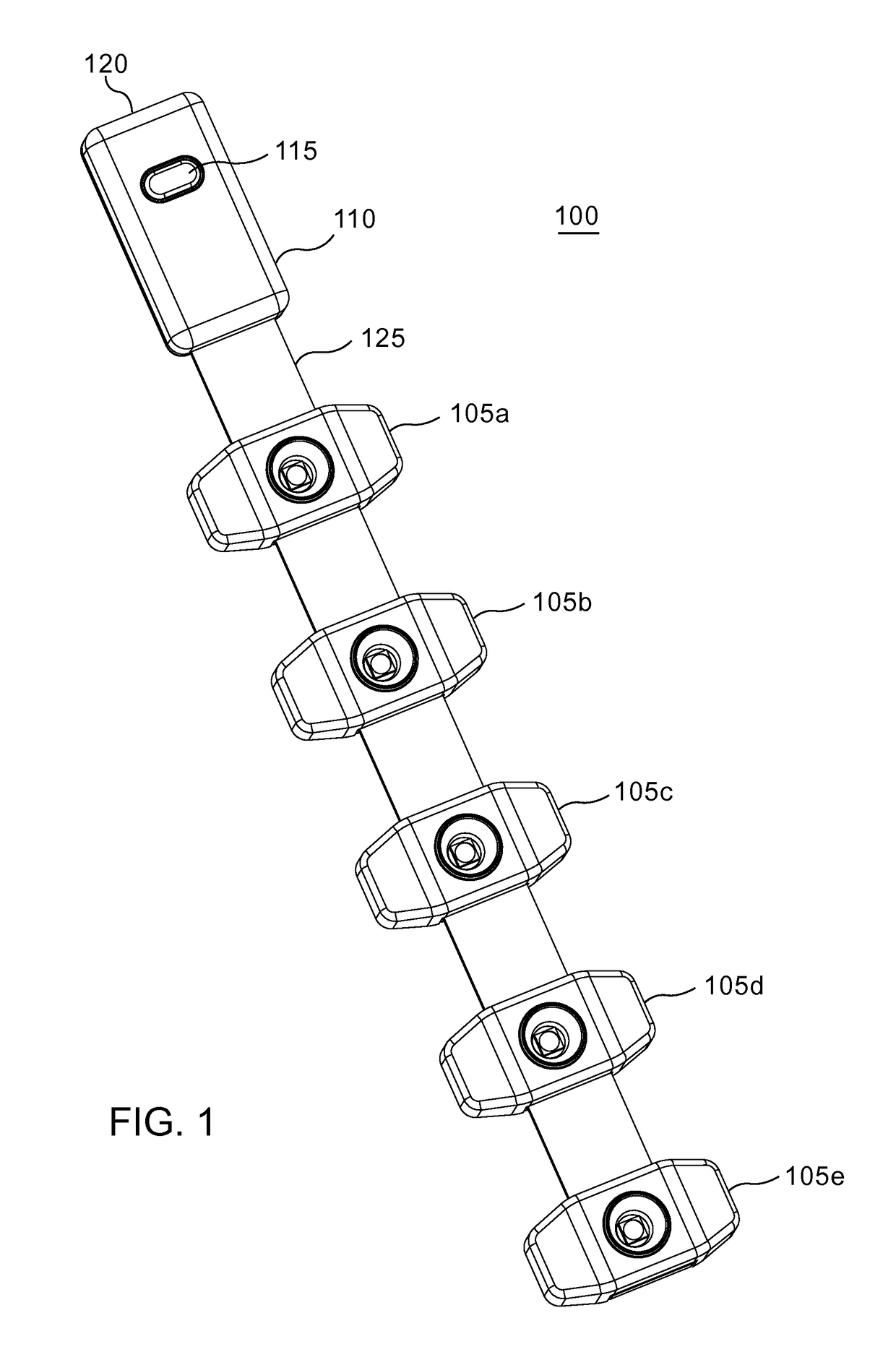 Multi-element flexible strap light