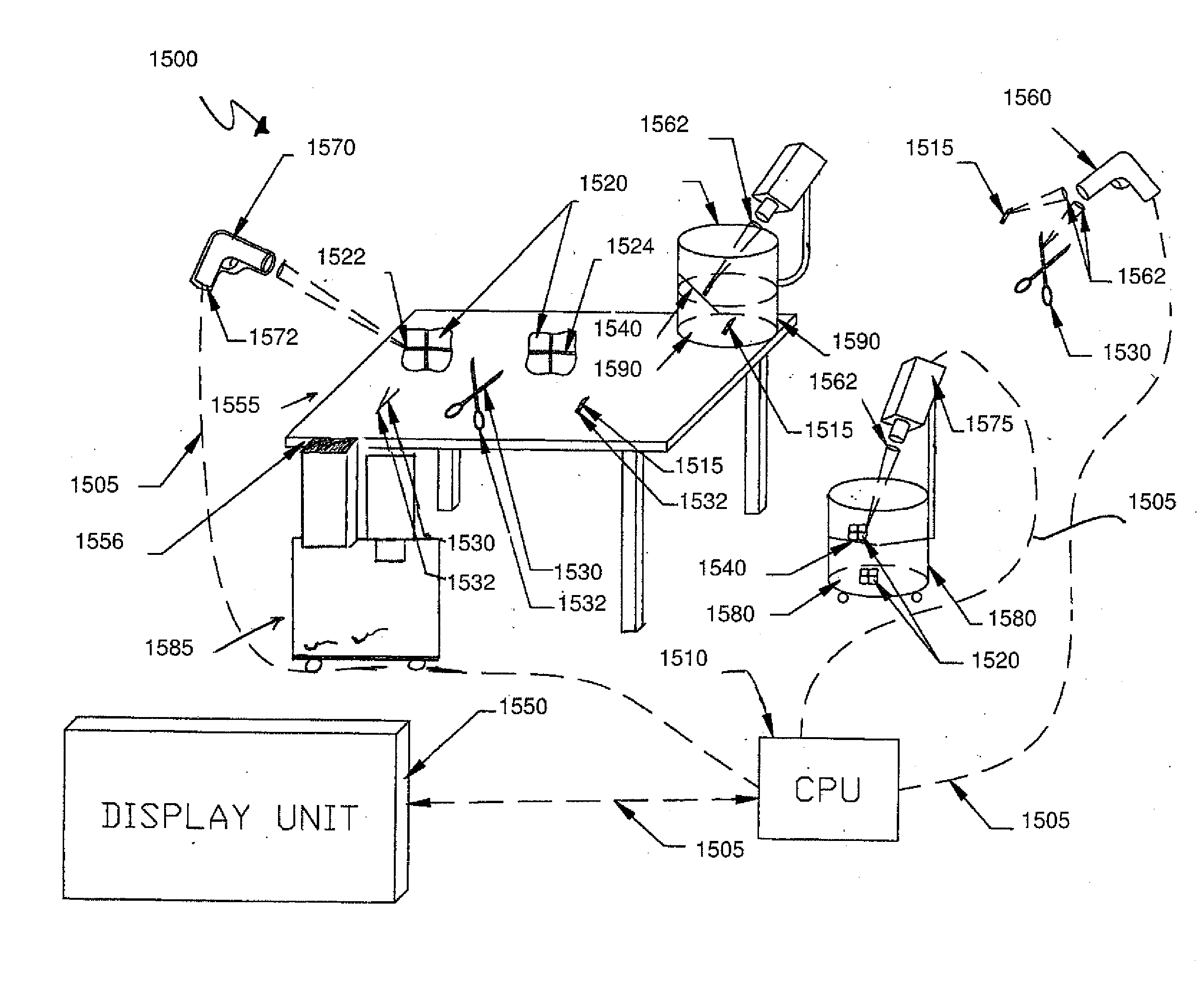 Intra-operative system for identifying and tracking surgical sharp objects, instruments, and sponges