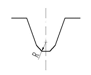 Teeth part strengthening structure of spiral bevel gear