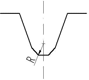 Teeth part strengthening structure of spiral bevel gear