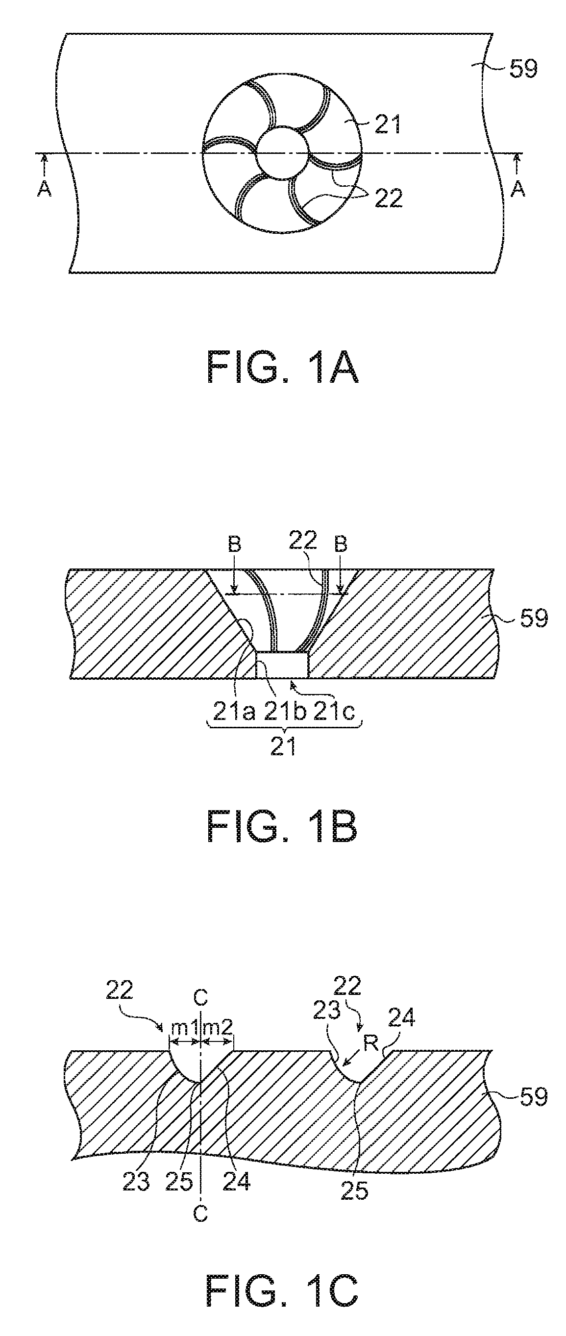 Liquid droplet discharging head, and liquid droplet discharging apparatus