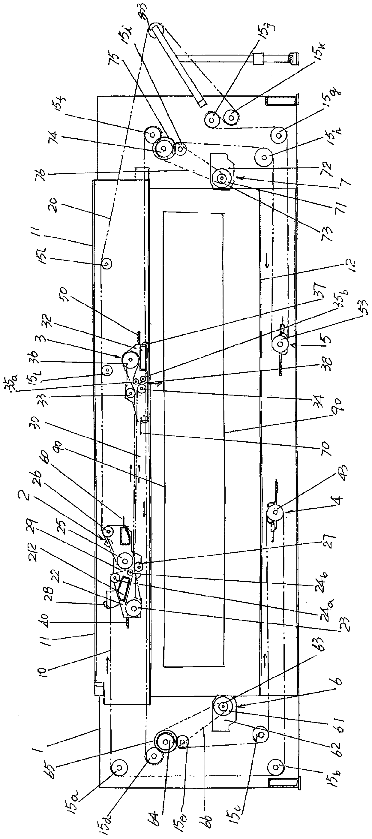 High-speed laying machine