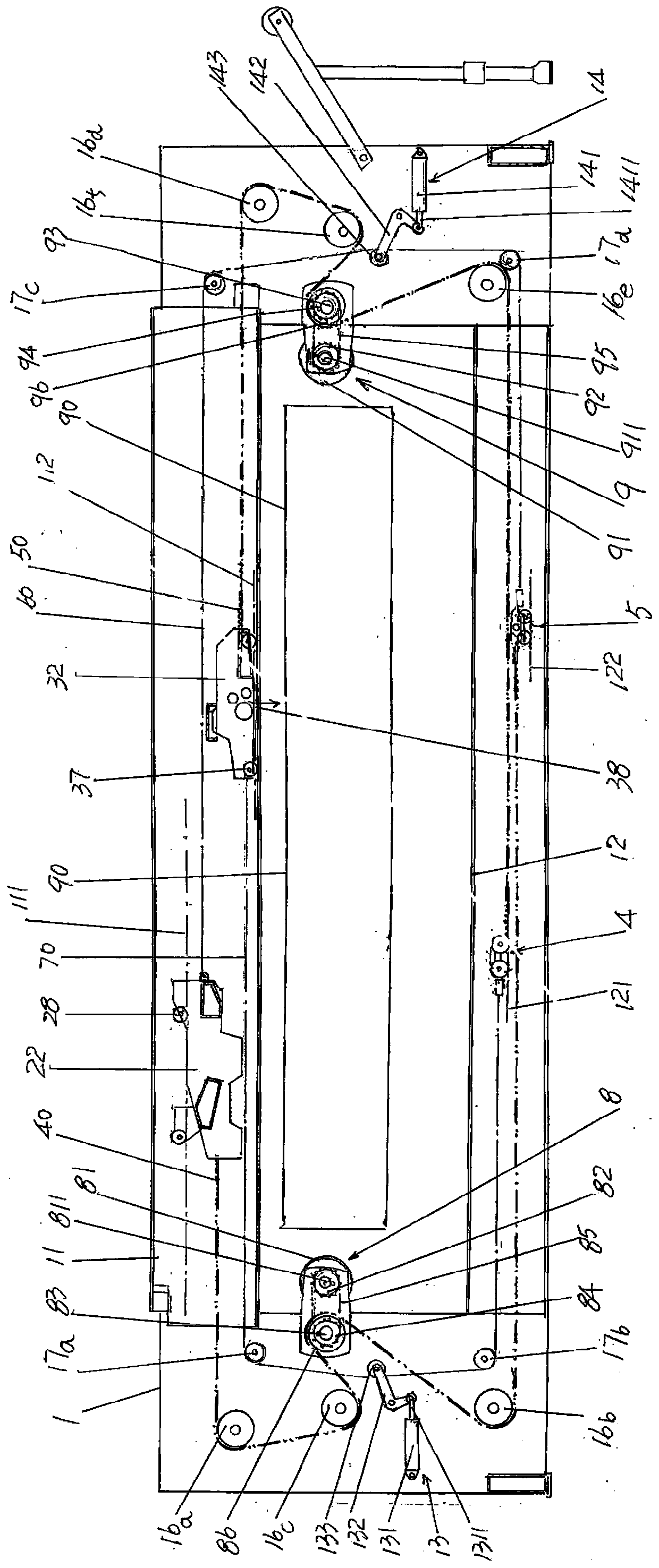 High-speed laying machine