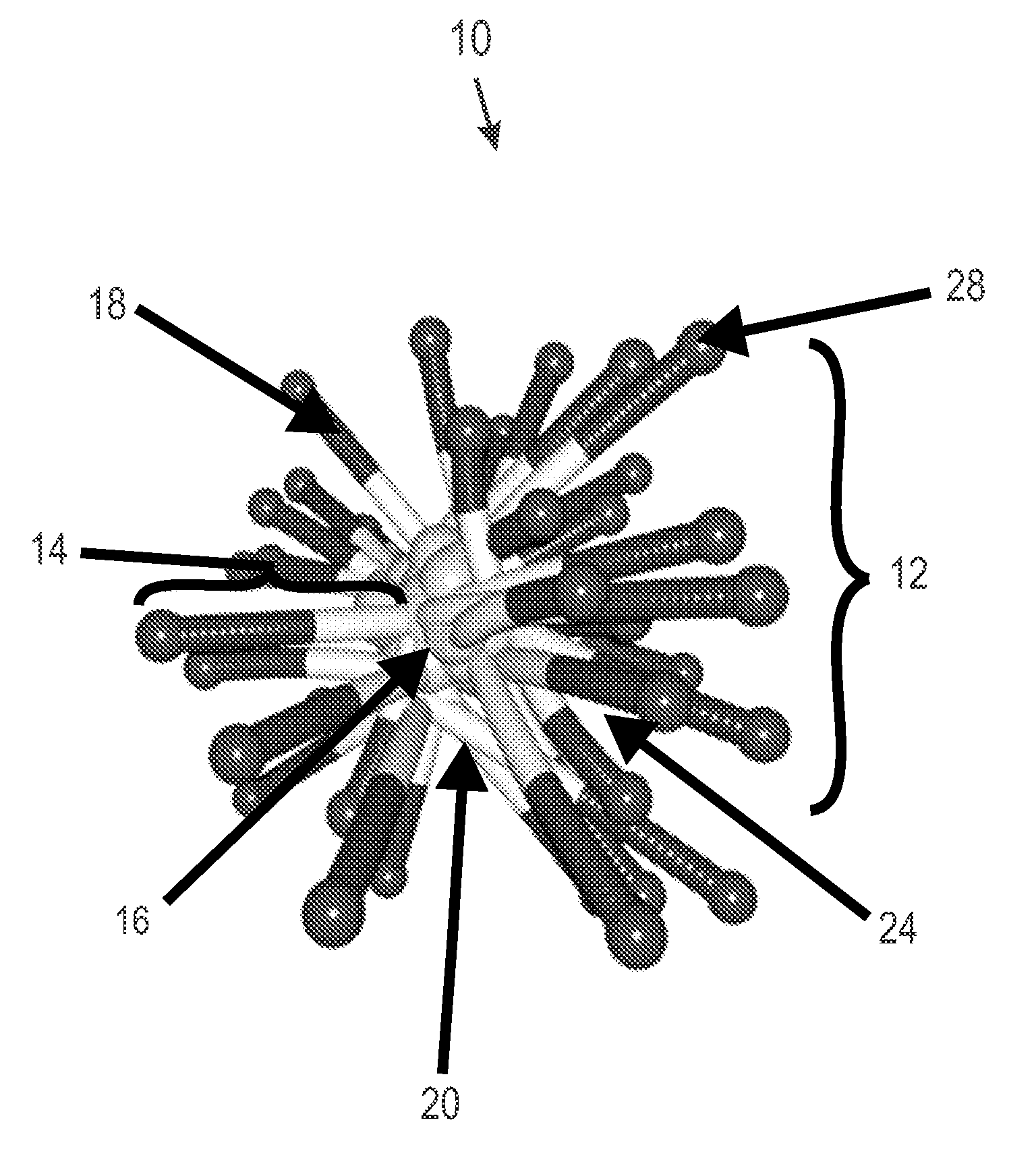 Film-forming compositions of self-crosslinkable nanogel star polymers