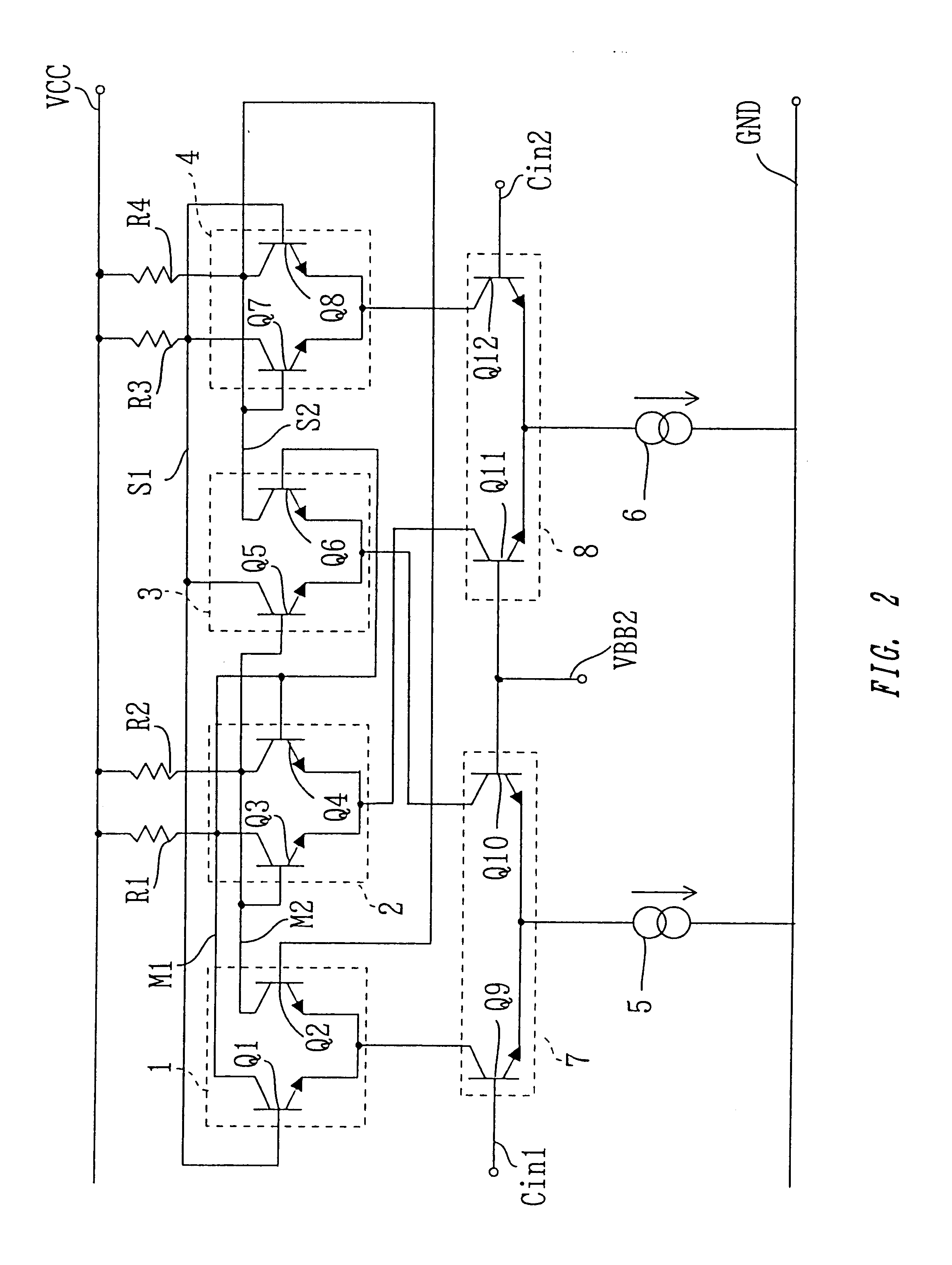 D-type flip-flop circiut