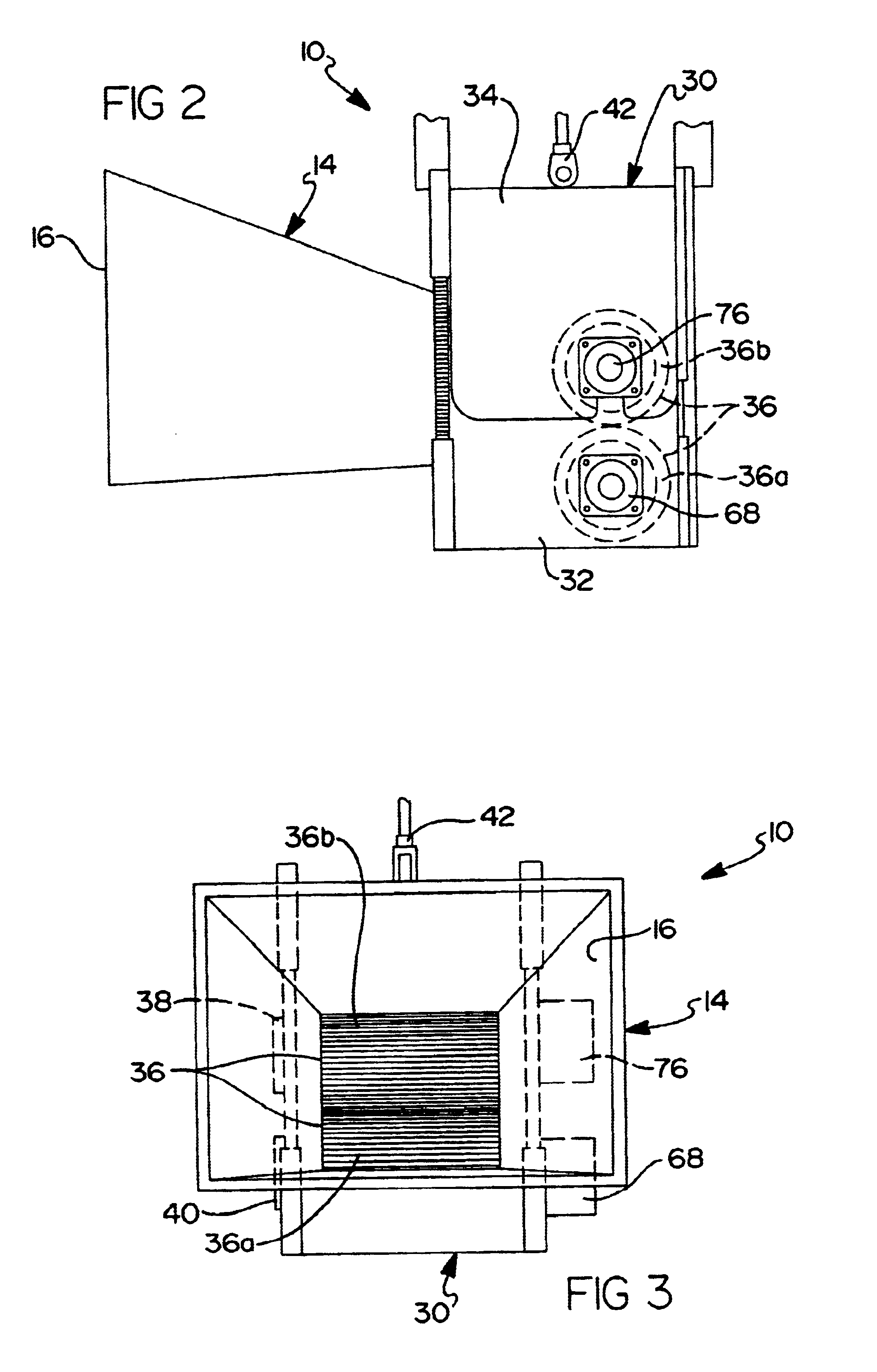 Reversing automatic feed wheel assembly for wood chipper