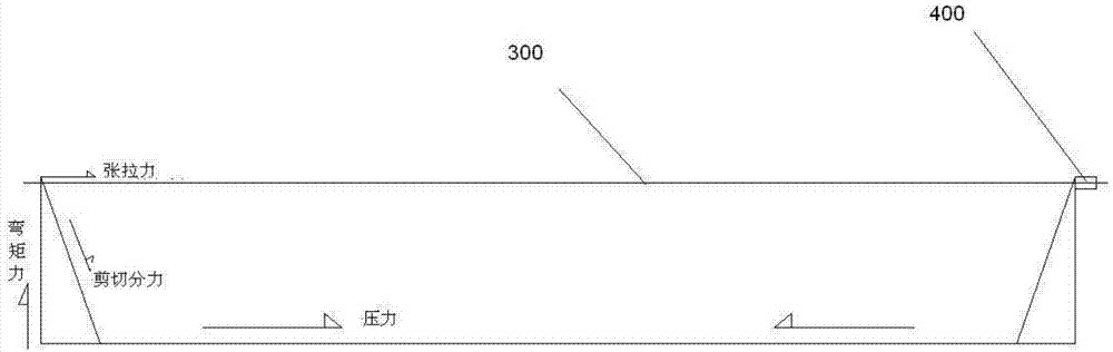 Two-way pre-tensioned prestressed concrete track plate and production method thereof