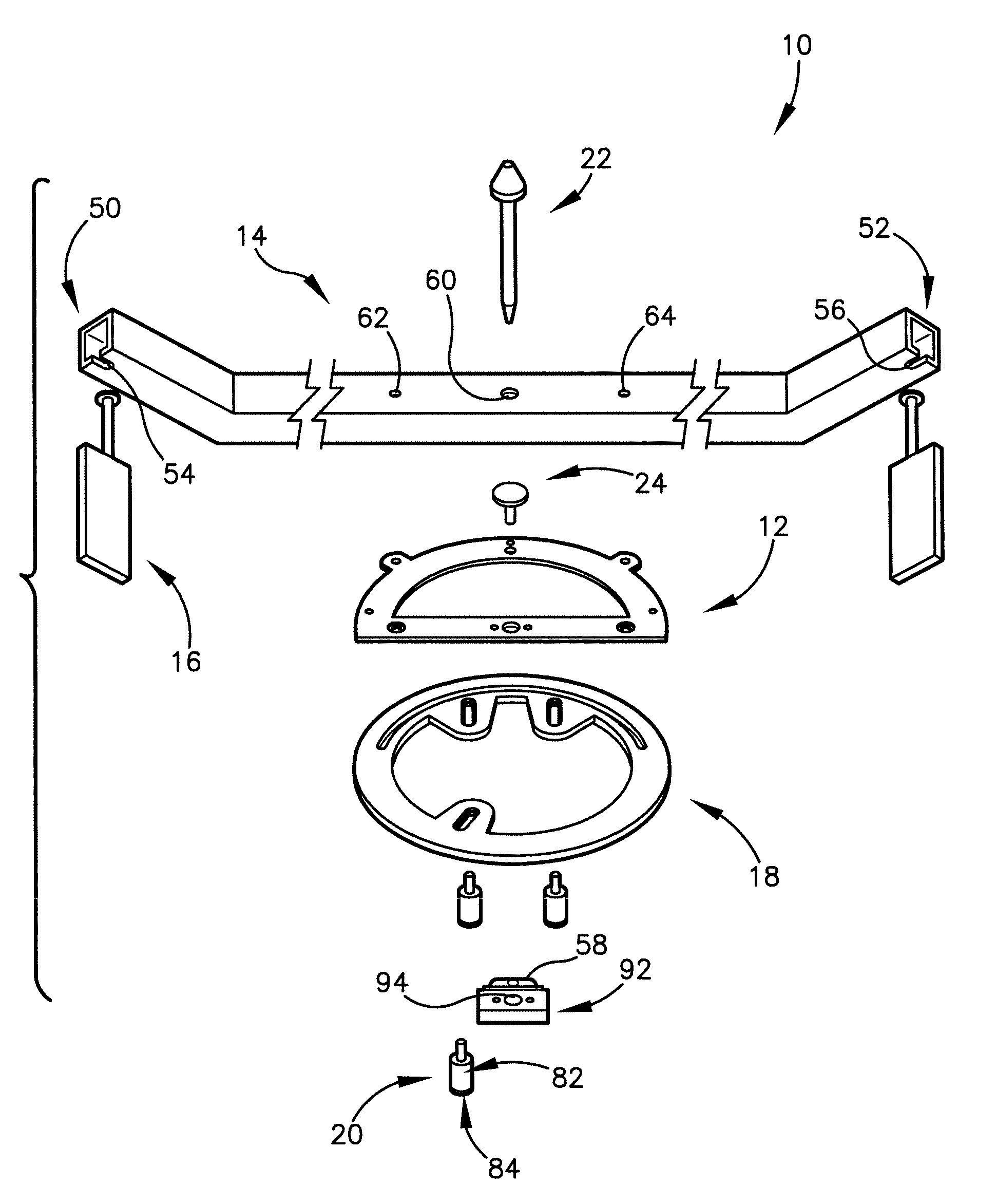 Tracking attachment