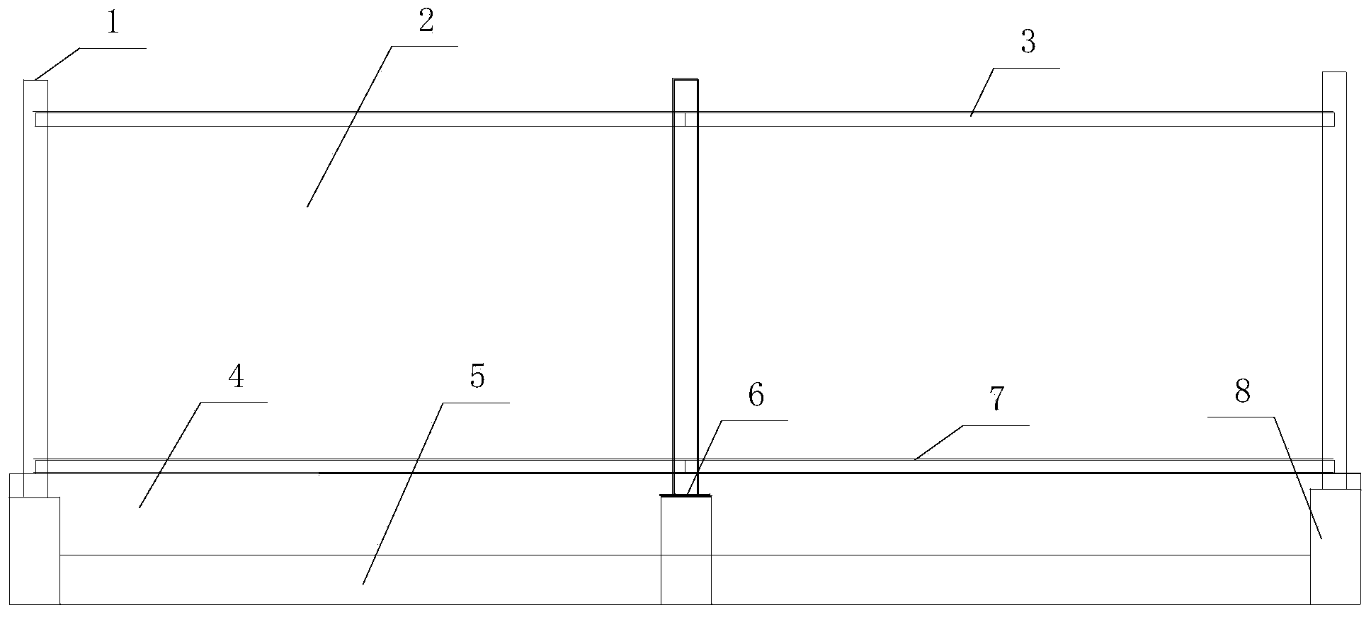 Construction method of building site barrier