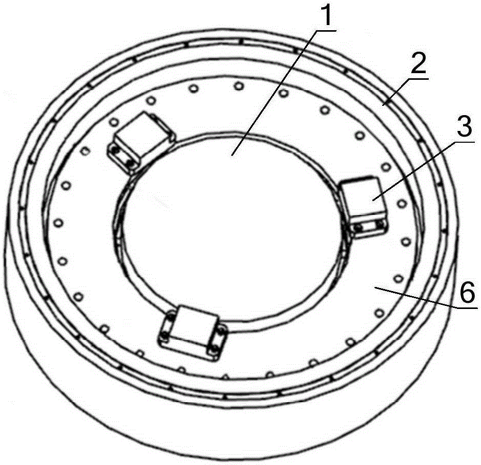 A three-leaf aberration deformable mirror device