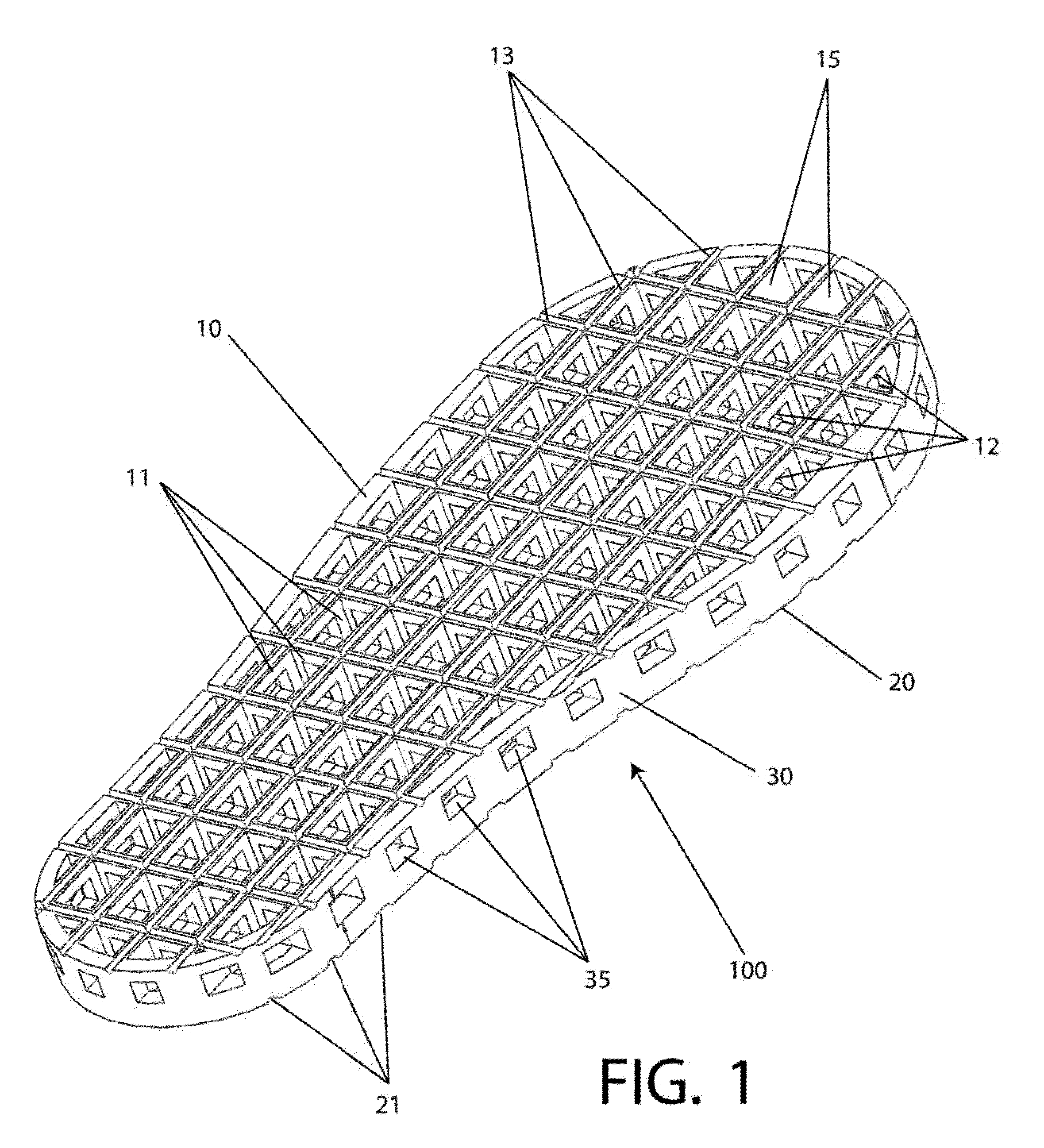 Ventilating footpad