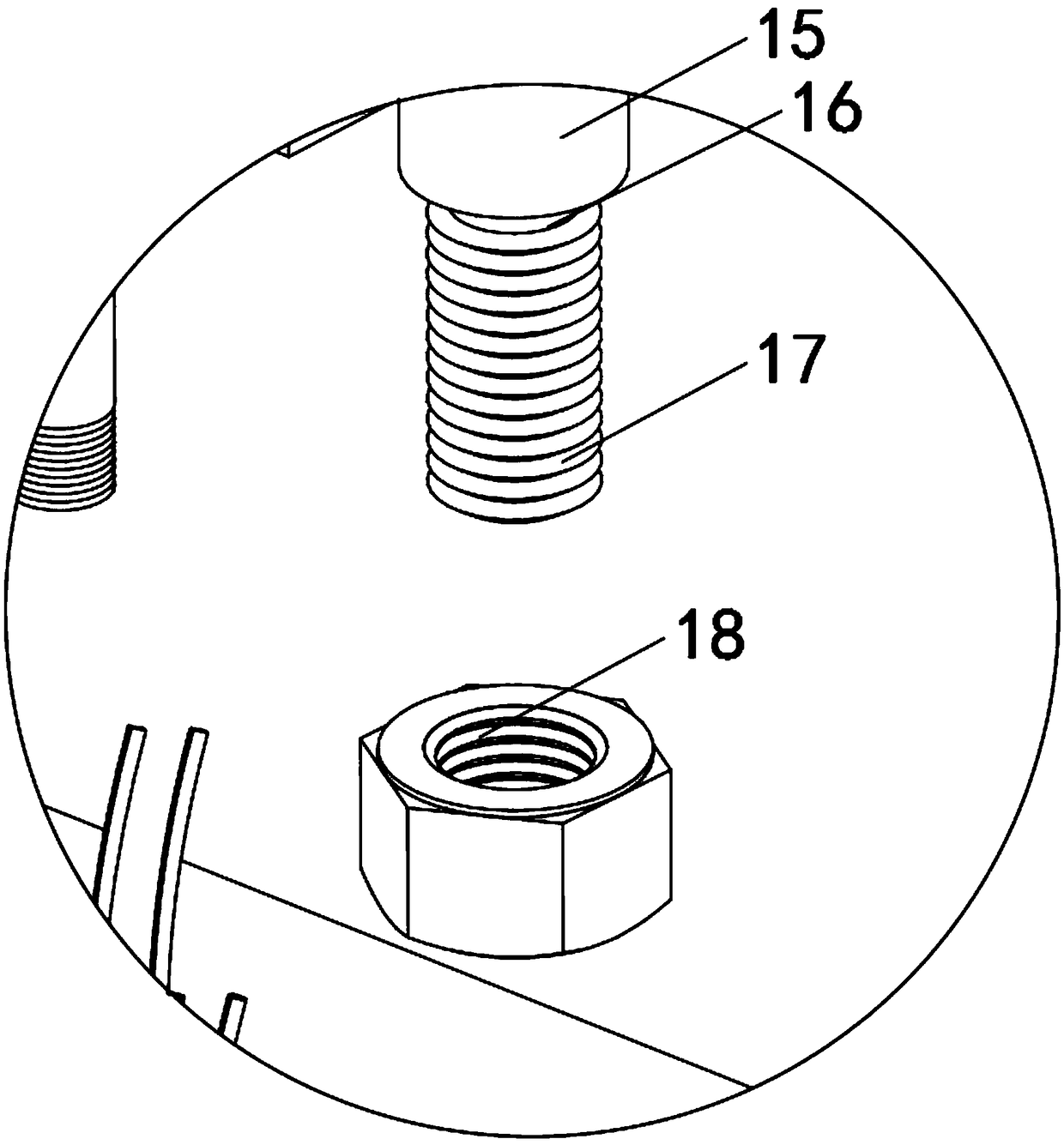 A power transmission base for a solar panel photovoltaic energy storage system