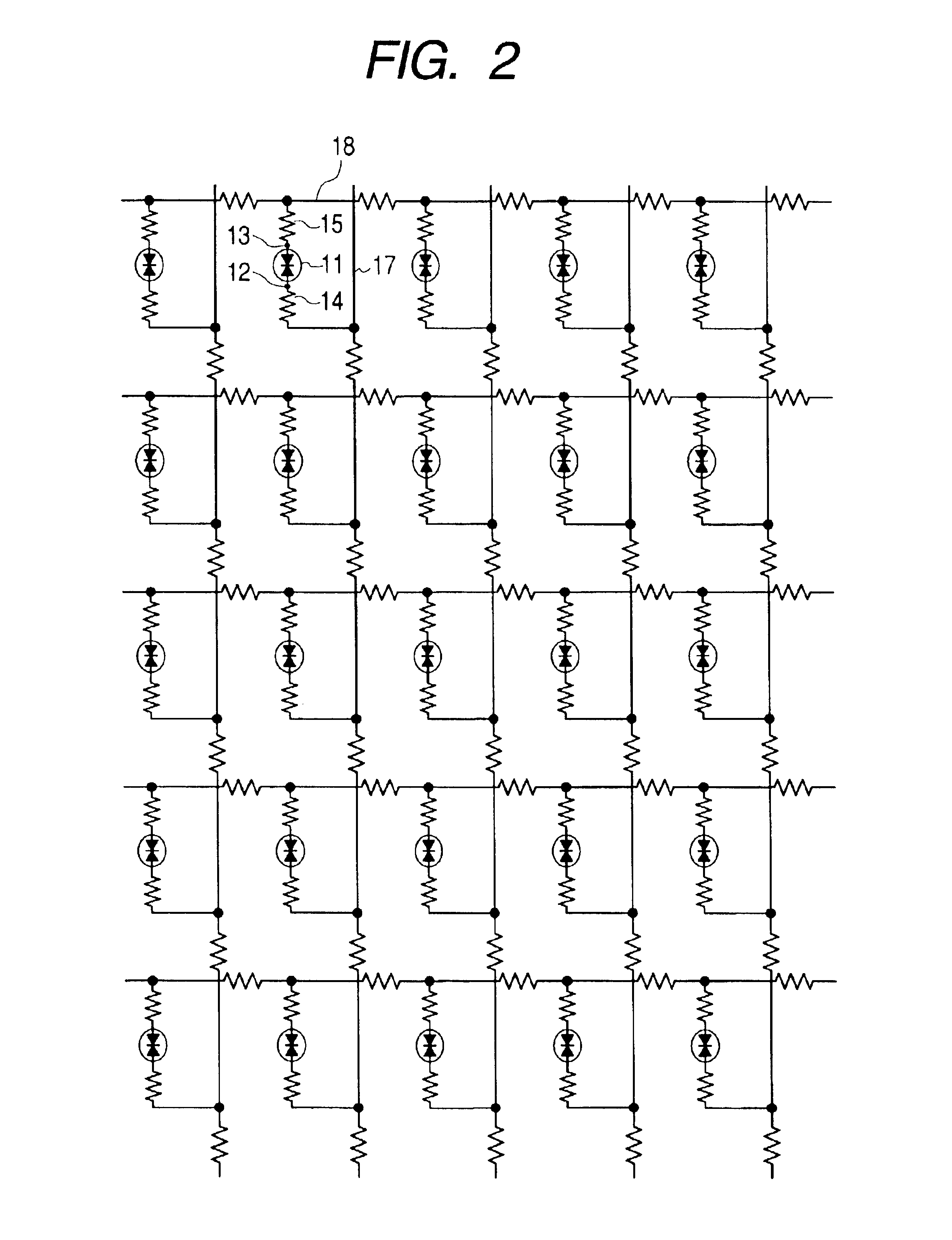 Electron source substrate and display apparatus using it