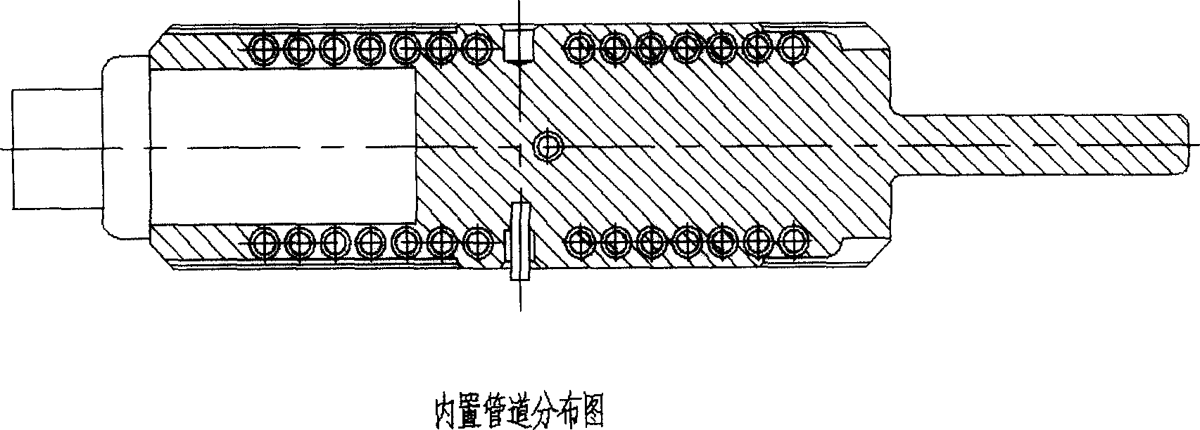 Thyratron transistor valve water-cooling radiator