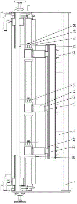 Double-layer cloth spreader with precision slitting mechanism