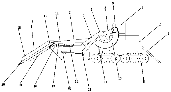 A multifunctional beach garbage cleaning vehicle and a use method thereof