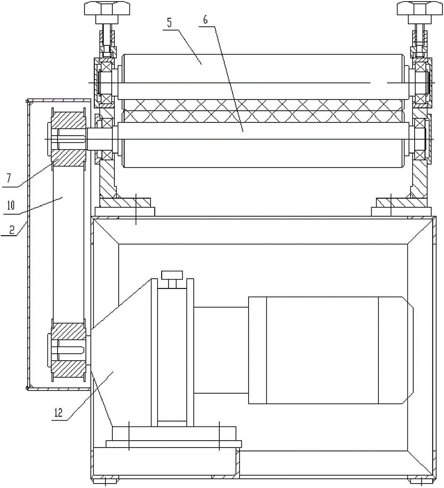 Panel cleaning machine