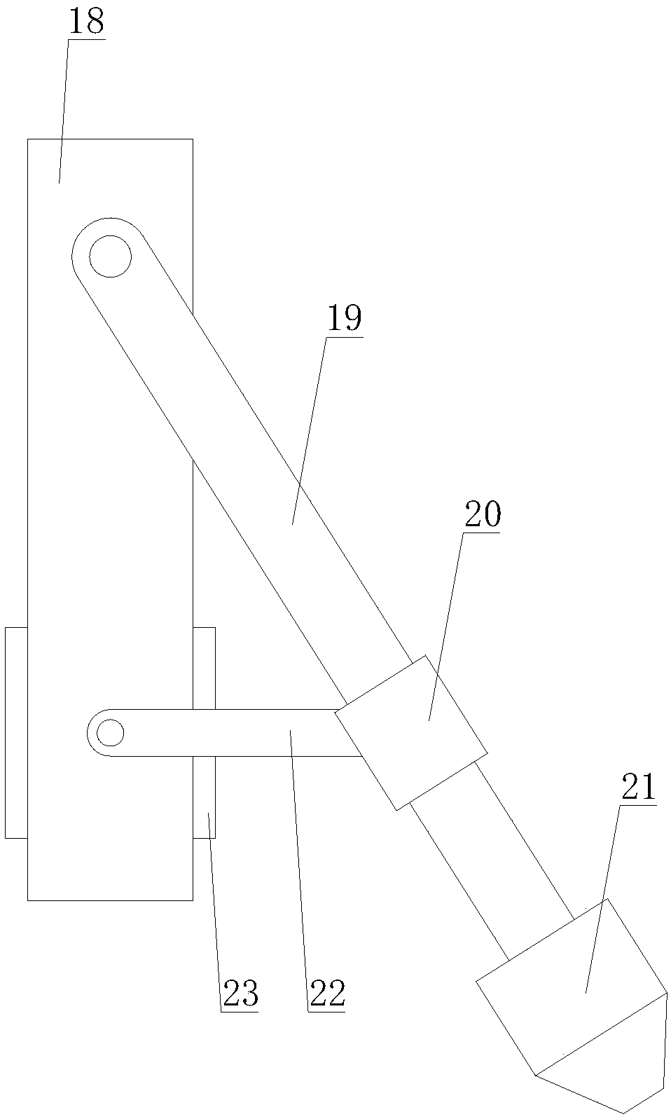 Communication iron tower with windproof function based on Internet of Things