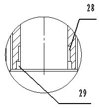 Composite mould for machining parts such as short flanged washers