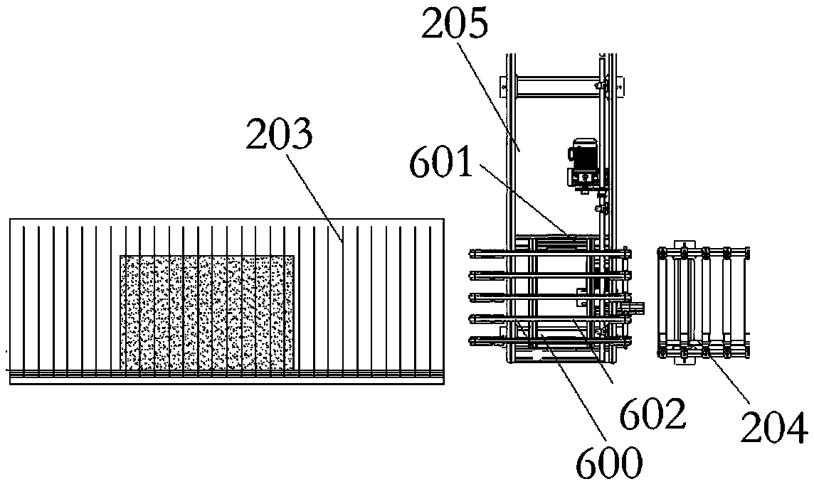 Fully automatic edge sealing and punching production line of sheet material and production method