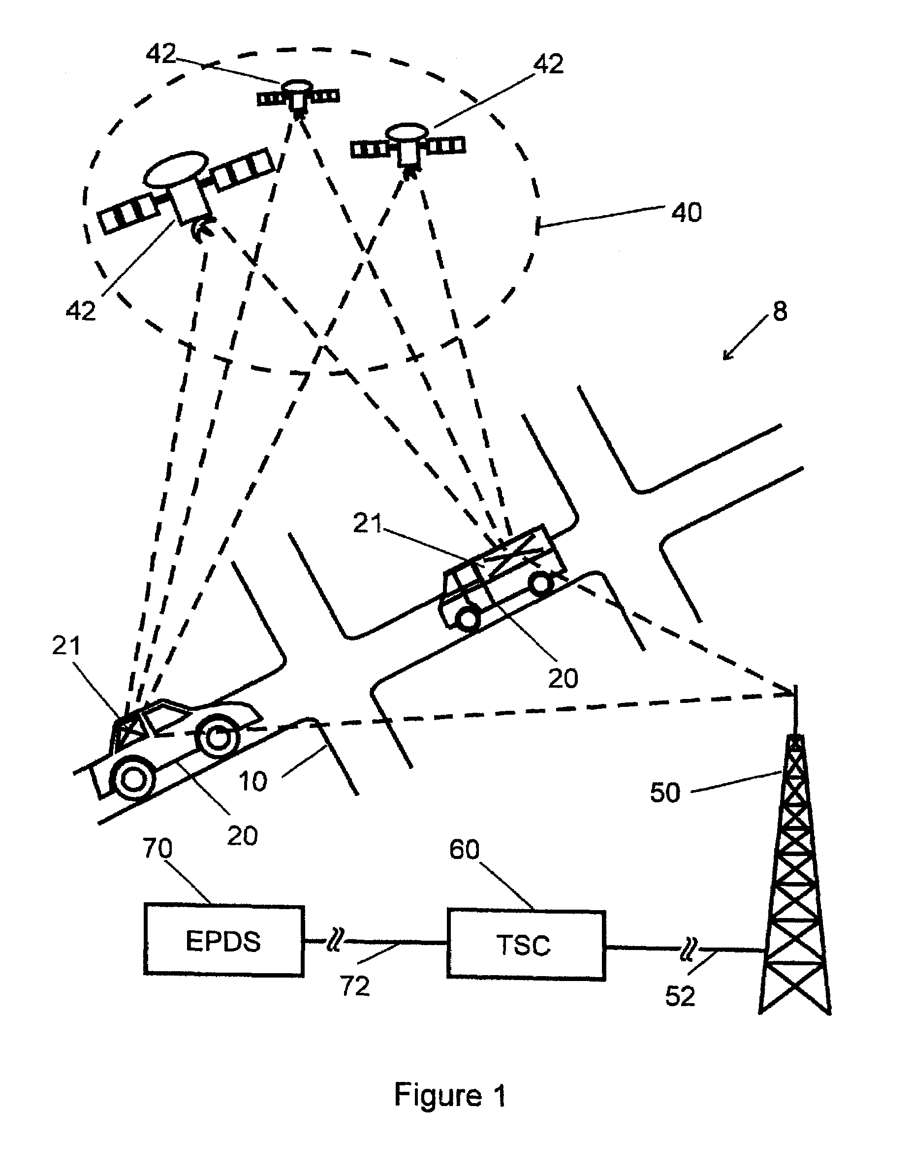 Method and system for partitioning a continental roadway network for an intelligent vehicle highway system