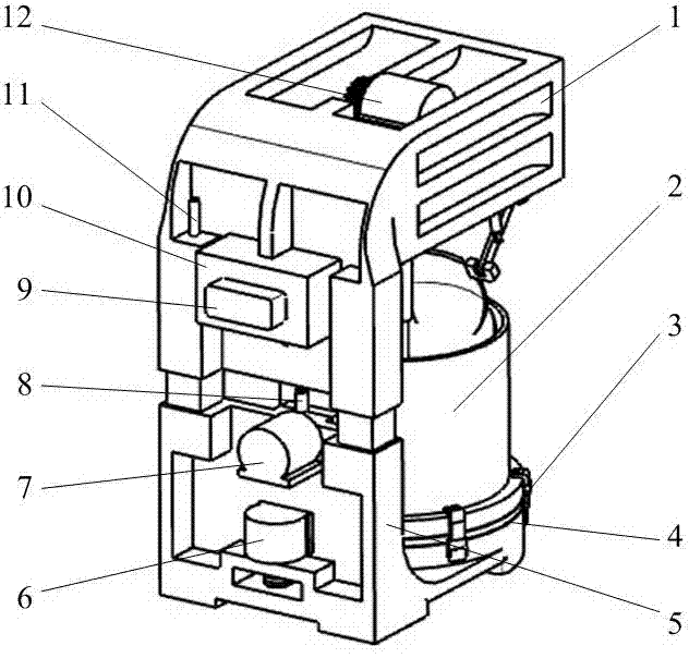 Handwork imitation dough kneading machine based on pneumatic artificial muscle