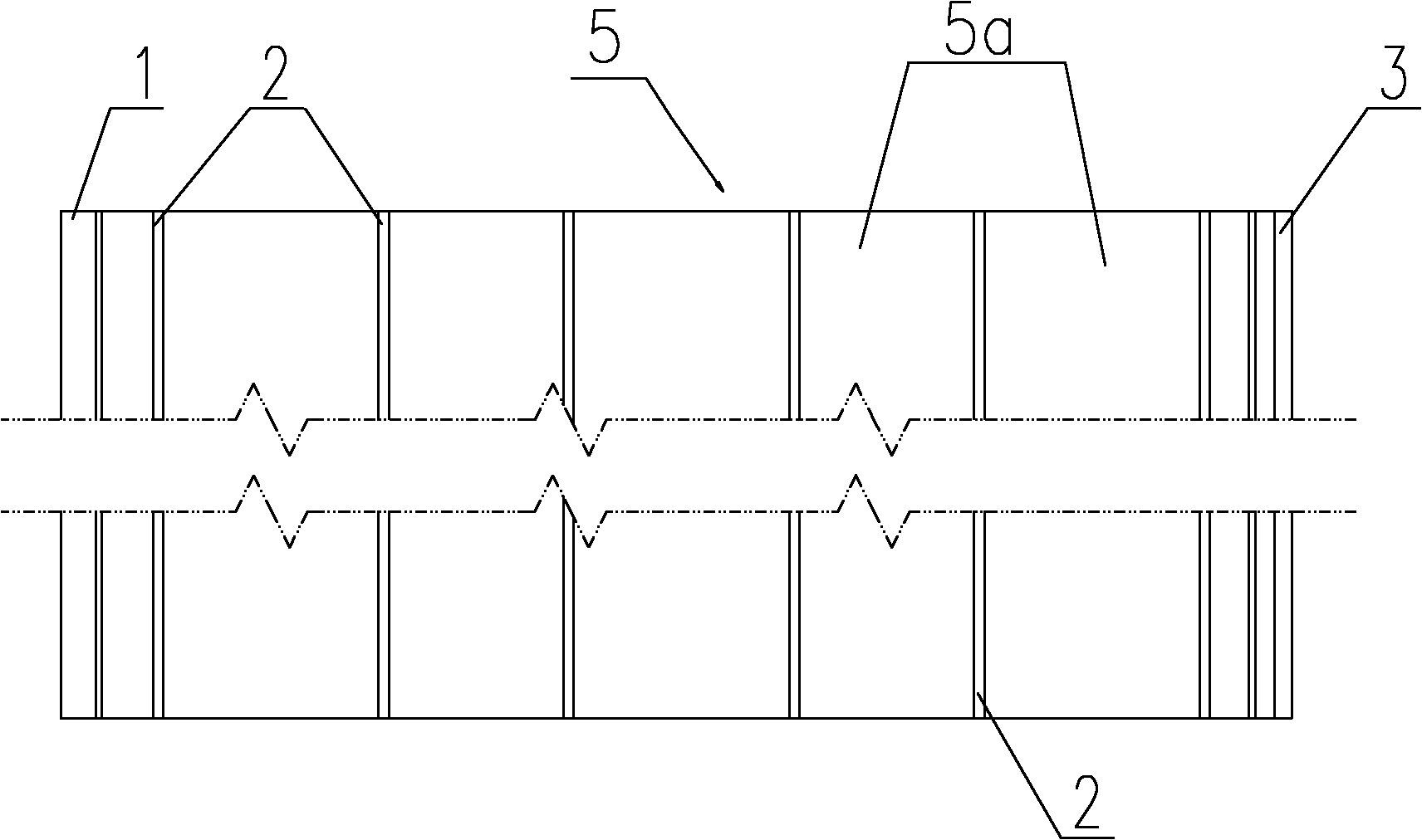 Composite pressed template for conveniently welding truss