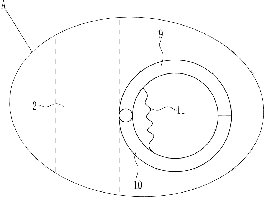 Automatic winding device for well cable for electric power engineering construction